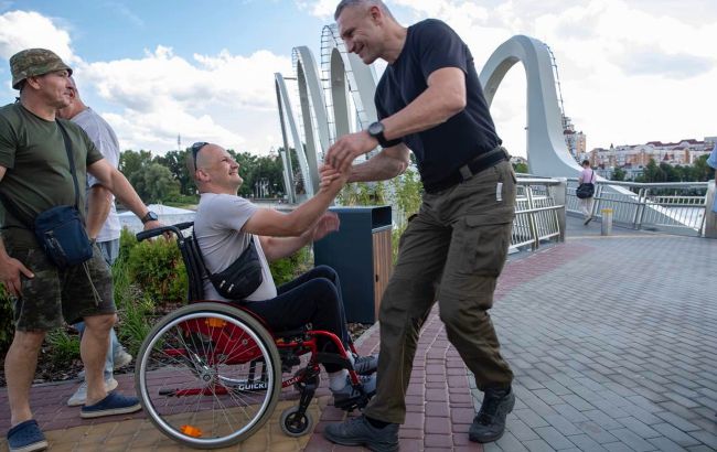 В столиці влаштували реабілітаційний захід для поранених бійців, - Кличко