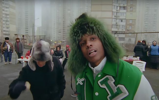 ASAP Rocky показал клип, снятый в Киеве (видео)