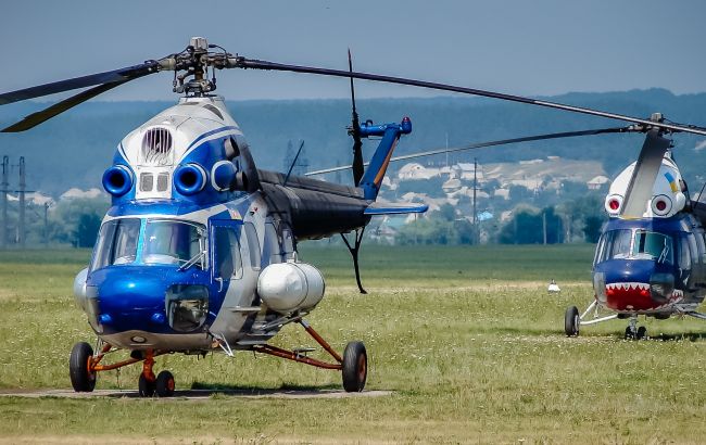 В Україні під час навчально-тренувального польоту розбився вертоліт Мі-2