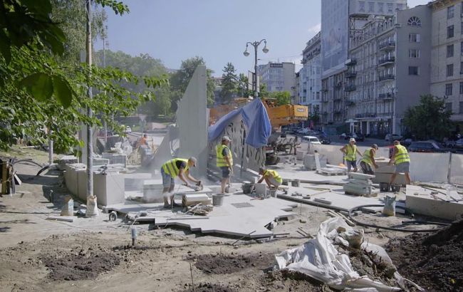 У столиці завершують спорудження Меморіалу пам’яті загиблим киянам - захисникам України, - Кличко