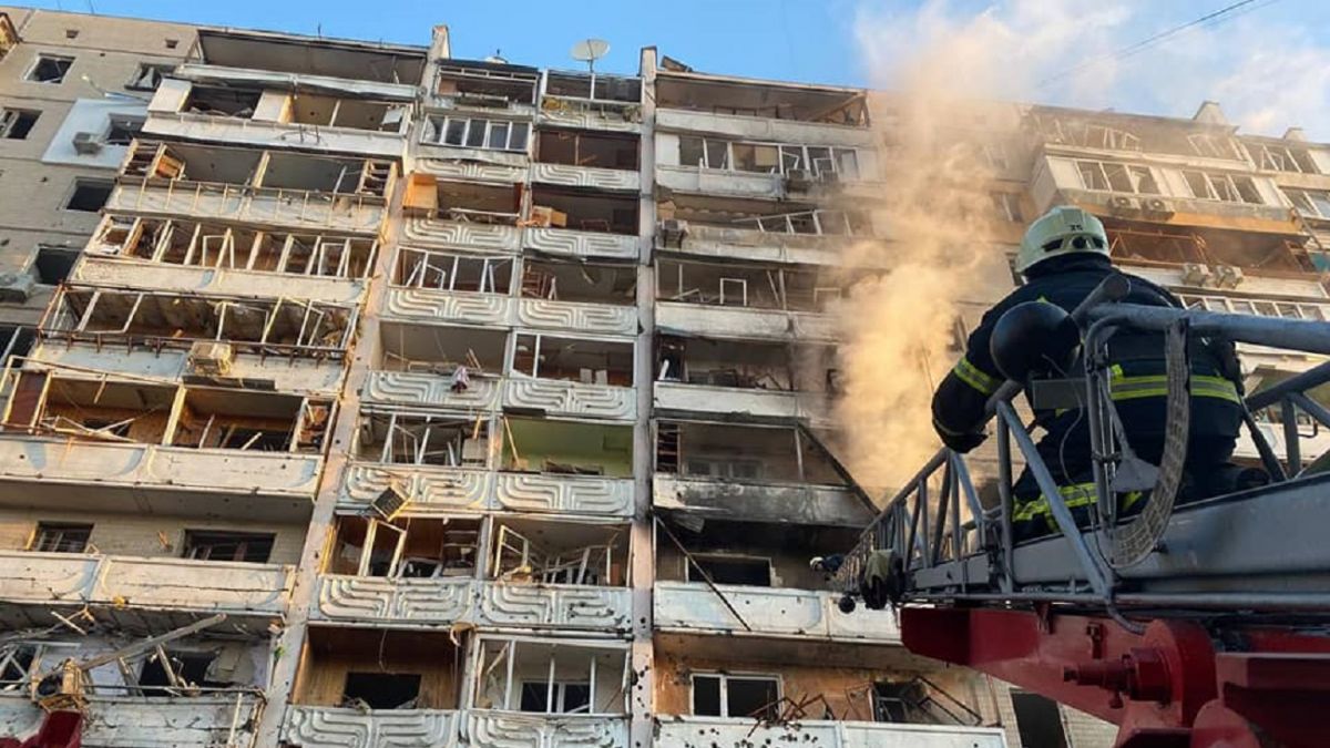 Обстрел Киева 15 марта - снаряды попали в дома на Подоле и Осокорках, видео  и фото | РБК-Україна