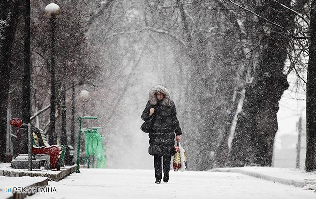 Погода на сегодня: в Украине местами мокрый снег, температура до +4