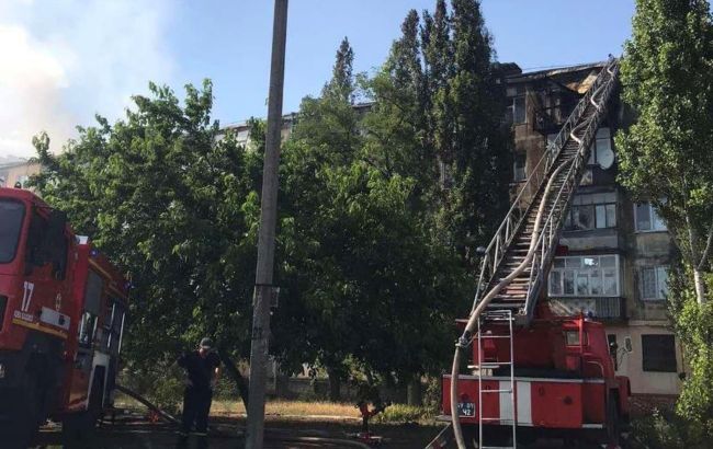 Пожежу в Новій Каховці ліквідували