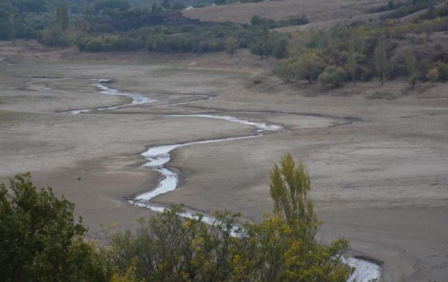 На мели: в Крыму высыхают водохранилища