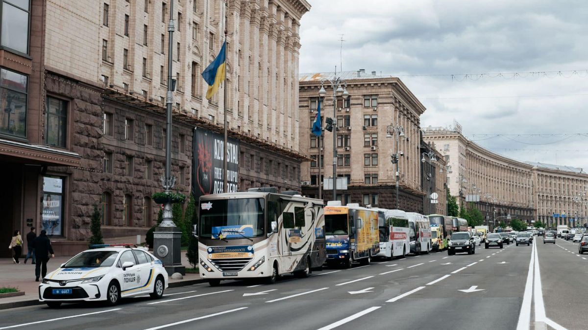 В Киеве показали авто, спасающие жизни во время войны | РБК Украина