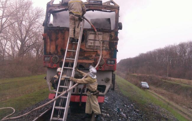 Потяг "Одеса-Київ" загорівся в Черкаській обл