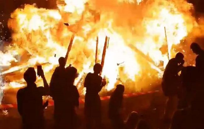 В Коростене на праздновании Купала произошло огненное ЧП: видео шокировало украинцев