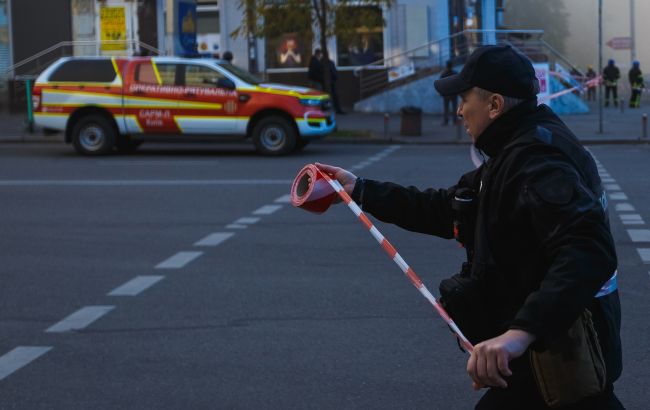 У Київській області уламки дрона впали на території містечка для ВПО