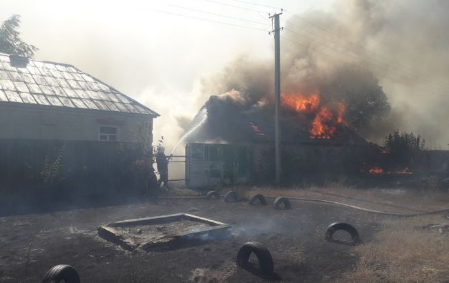 Пожежа у Харківській області повністю знищила село