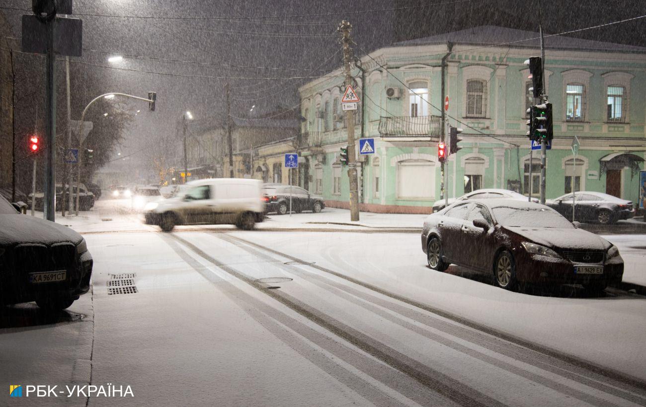 Weather in Kyiv on March 4 – it’s freezing snow