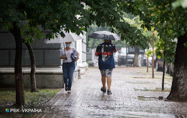 В Україні очікуються дощі та шквали: прогноз погоди на вихідні