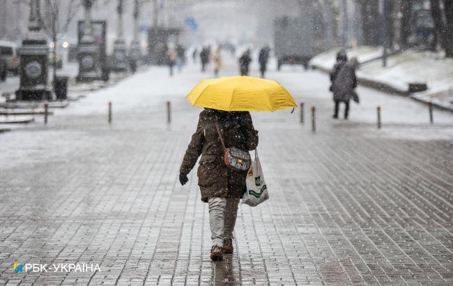 Потепление и снег: какой будет сегодня погода в Украине