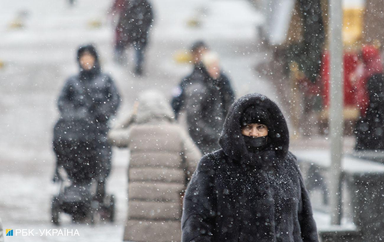 Weather in Ukraine – until the end of the month there will be snowfalls and strong winds