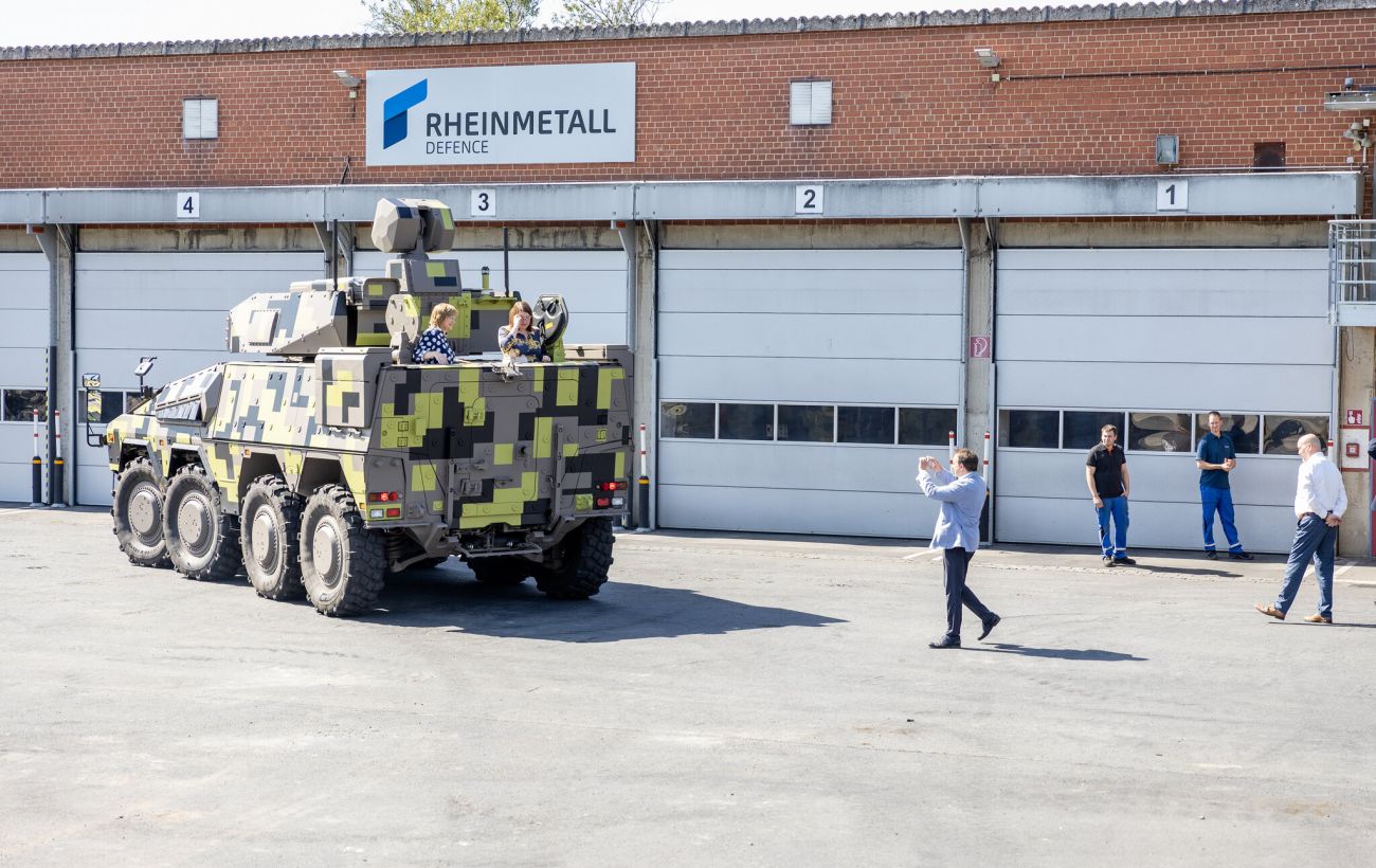 Rheinmetall and Ukraine sign collaboration agreement for joint venture