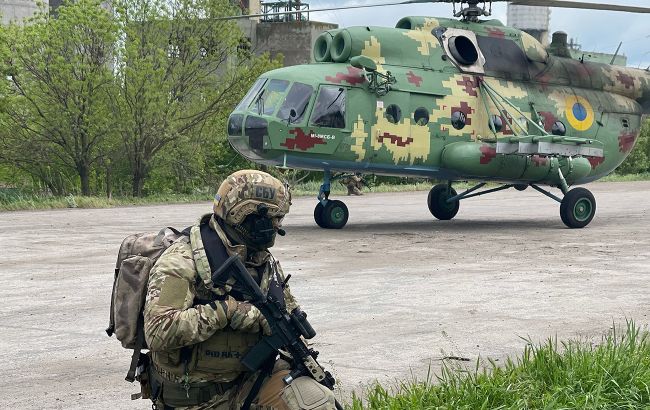 "Альфа" СБУ уничтожила вражескую БМП в Херсонской области (видео)