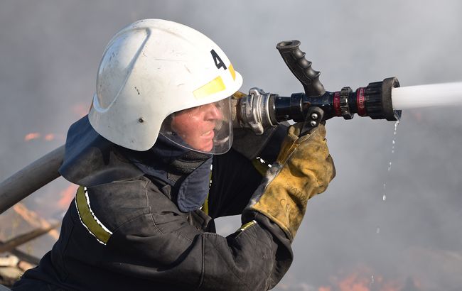 У Києві на території Олександрівської лікарні сталася пожежа