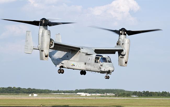 Япония попросила США не совершать полеты на конвертопланах MV-22 Osprey