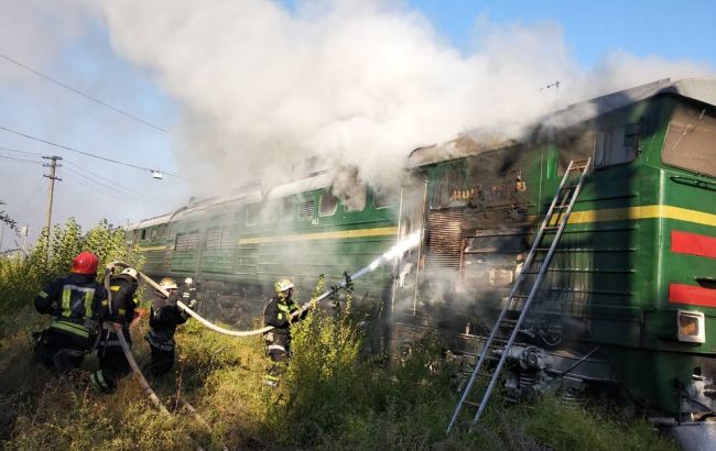 В Миколаєві сталося задимлення пасажирського поїзда