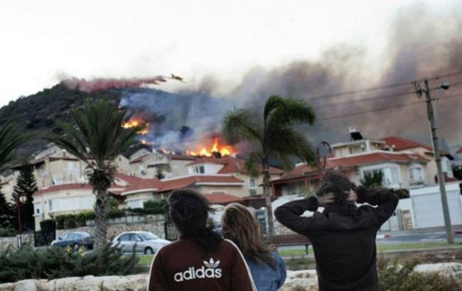 Пожар в Израиле: в сети появились фото и видео страшного пожара в Хайфе