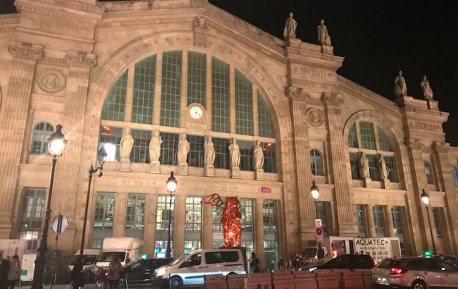 В Париже из-за подозрительного предмета эвакуировали вокзал