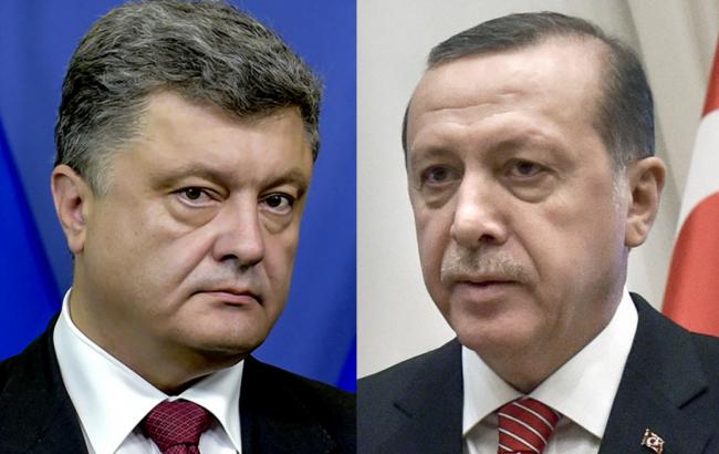 Эрдоган объявил, что Турция не признает оккупацию Крыма — Порошенко
