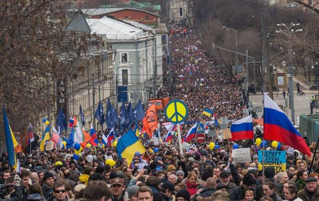 Российская оппозиция готовится вывести на акцию в Москве 30 тыс. человек