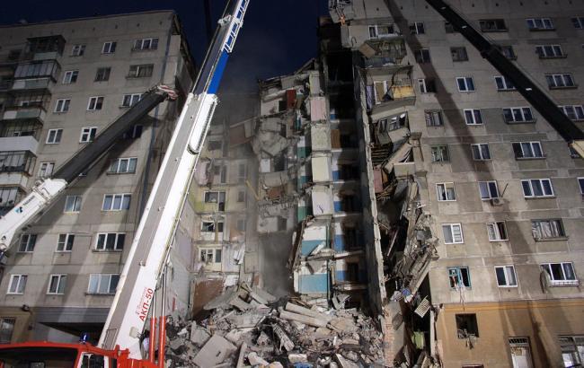 Кількість загиблих через обвал будинку в Магнітогорську зросла до 33