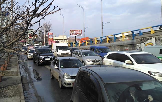 Затори у Києві досягли 7 балів