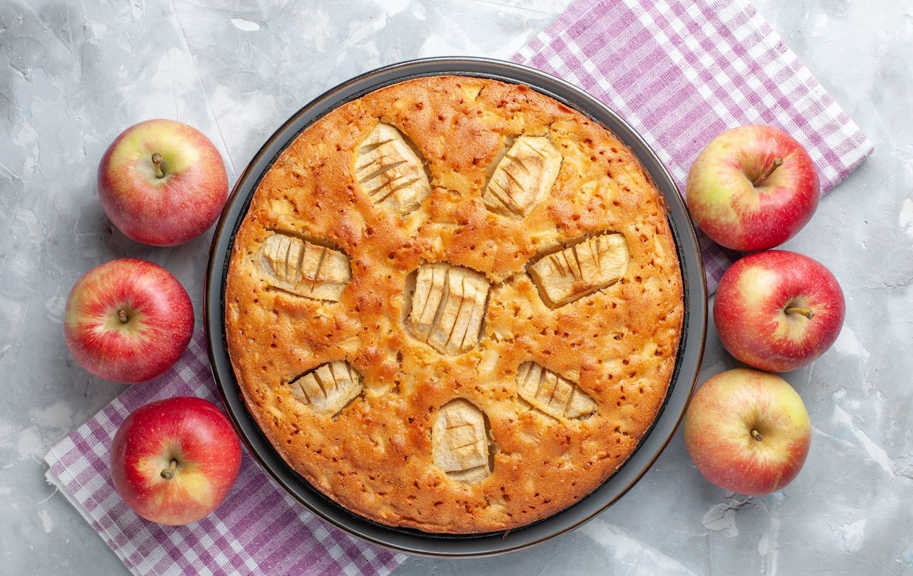 Манно-яблочный пирог - калорийность, состав, описание - zelgrumer.ru