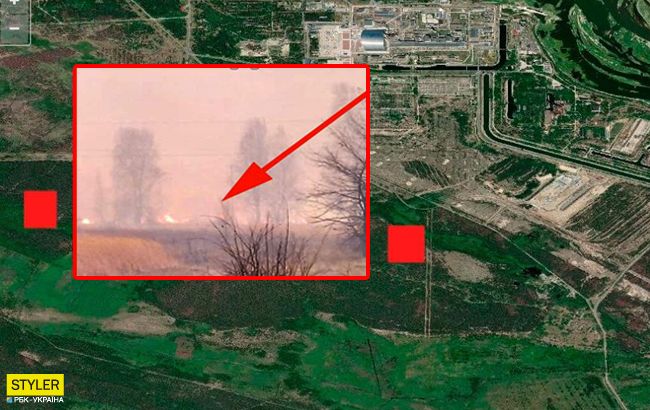У Чорнобилі через піщану бурю відновилися пожежі: з'явилося відео