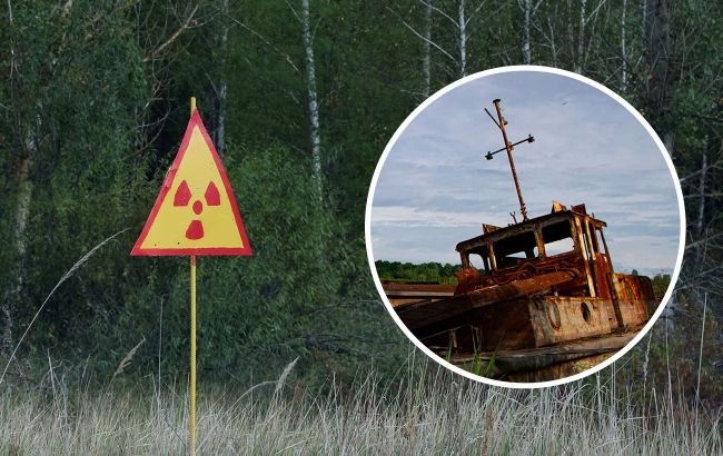 В Чернобыле показали, как сейчас выглядят одни из самых известных кораблей и барж в мире
