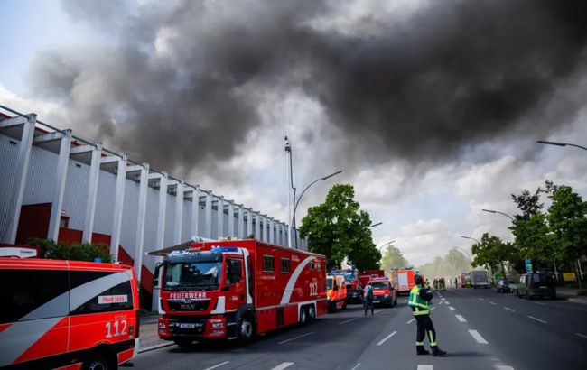 Пожар на складе производителя Iris-T в Берлине. Немецкая компания не исключает диверсии