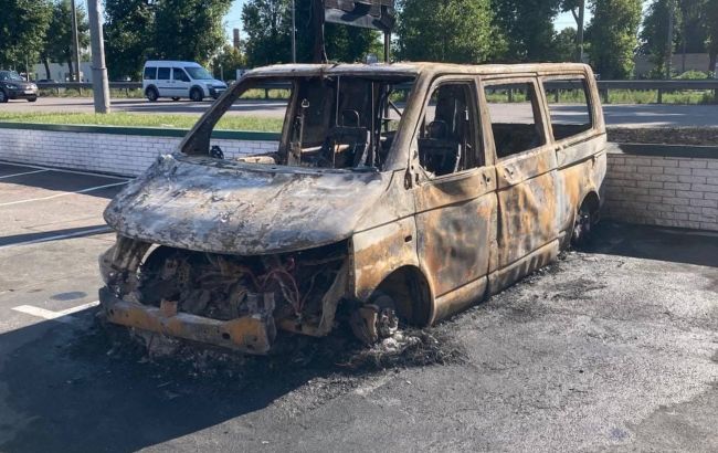 У Києві невідомі спалили авто Третьої штурмової бригади, - медслужба підрозділу