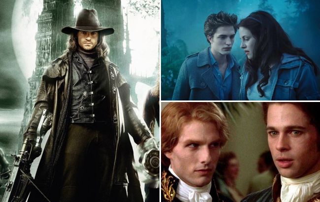 Від "Ван Хелсінга" до "Сутінків" та "Морбіуса". 7 крутих фільмів про вампірів з акторами-красунчиками