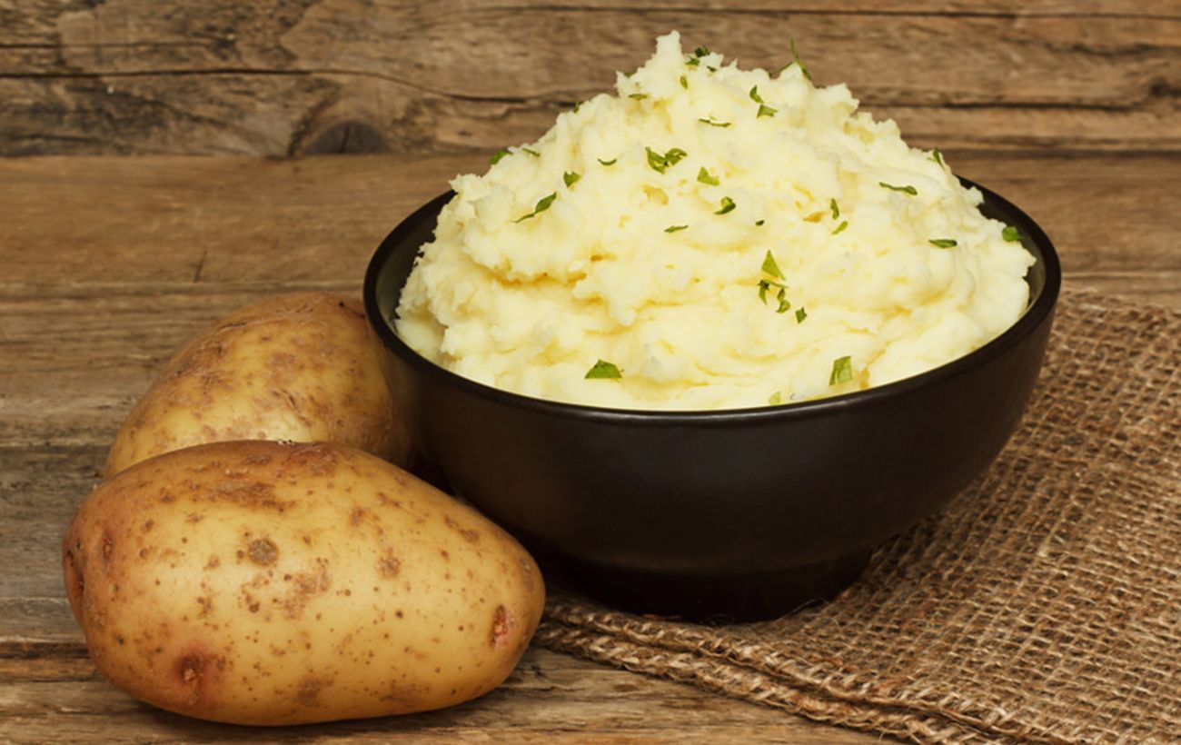 Рецепт пюре картофельного как в детском саду | Меню недели