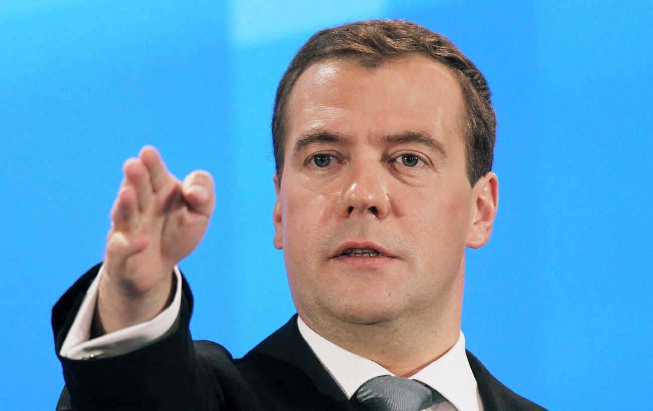 The patriot in Ukraine angered Medvedev, who promised to destroy them