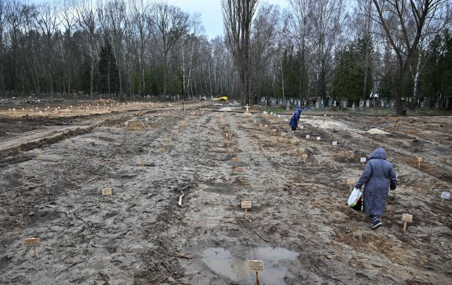 У Харківській області провели ексгумацію тіл двох мирних мешканців, вбитих окупантами