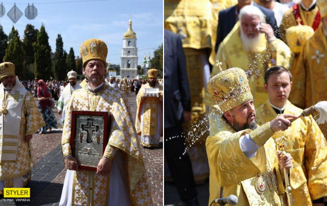 Перший в історії хресний хід ПЦУ: як це було (фоторепортаж)