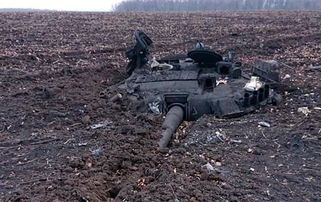 Українські військові знищили ворожий танк в Сумській області