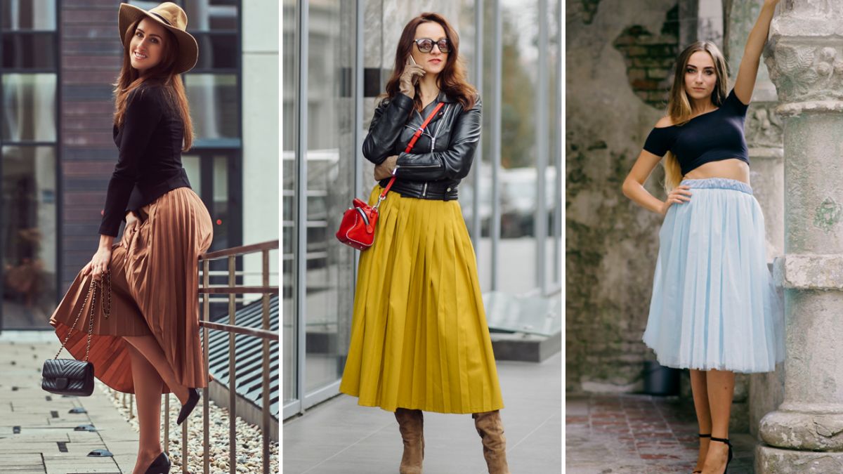 Очаровательные юбки плиссе 2024-2025: как и с чем носить плиссированную юбку