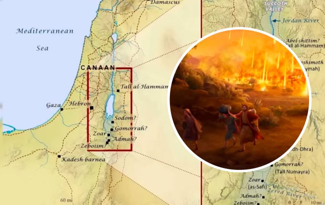 Вчені знайшли "гріховне" місто Содом, яке описане у Біблії. Ось де воно розташоване