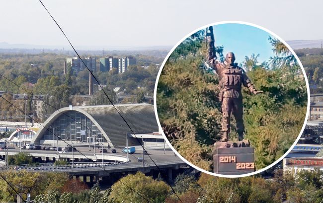 В Луганске оккупанты установили памятник с датой завершения войны: неожиданное видео