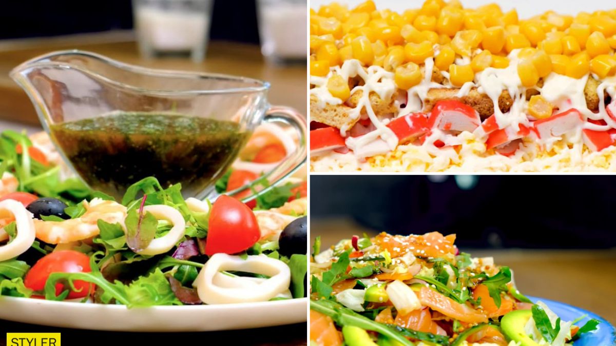 Вкусные салаты: рецепты с фото