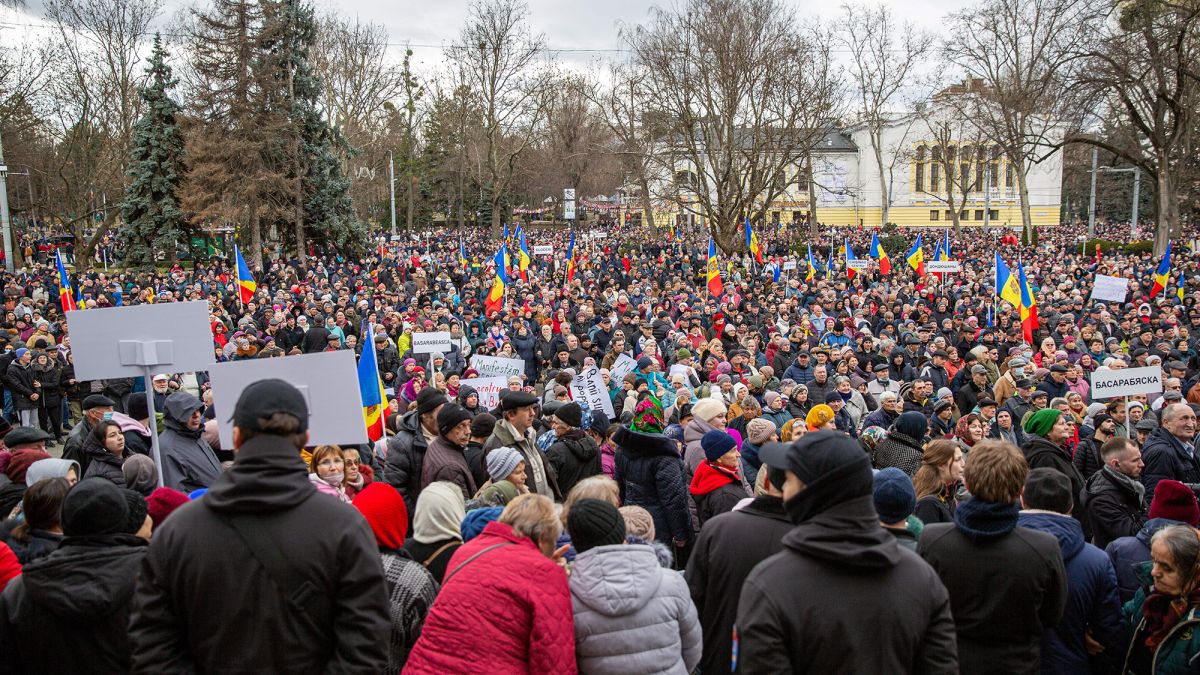 Протесты против властей Молдовы пытаются спровоцировать агенты РФ | РБК  Украина