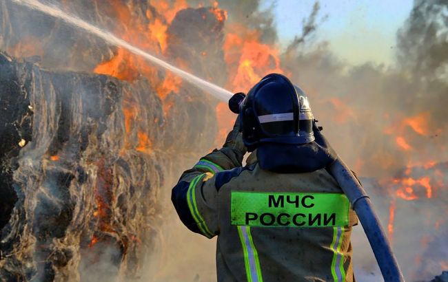 В Рязани произошли взрывы и пожар на НПЗ