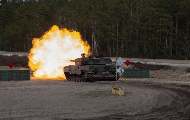 В Генштабі показали тренування ЗСУ на Leopard 2 у Польщі