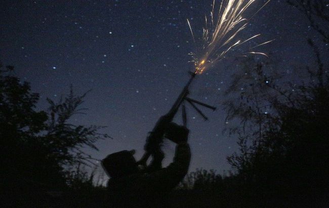 Прикордонники показали на відео, як в грозу збивають російський Shahed