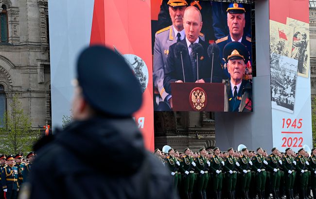 Путін не зміг оголосити про успіхи у війні з Україною на параді 9 травня, - Міноборони Британії