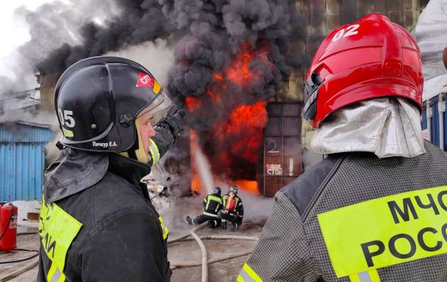 ГУР ударило по складу с топливом на территории комбината "Атлас" под Ростовом, - источники