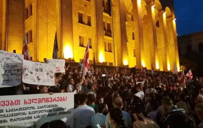 У Тбілісі анонсували чергову акцію протесту 23 червня